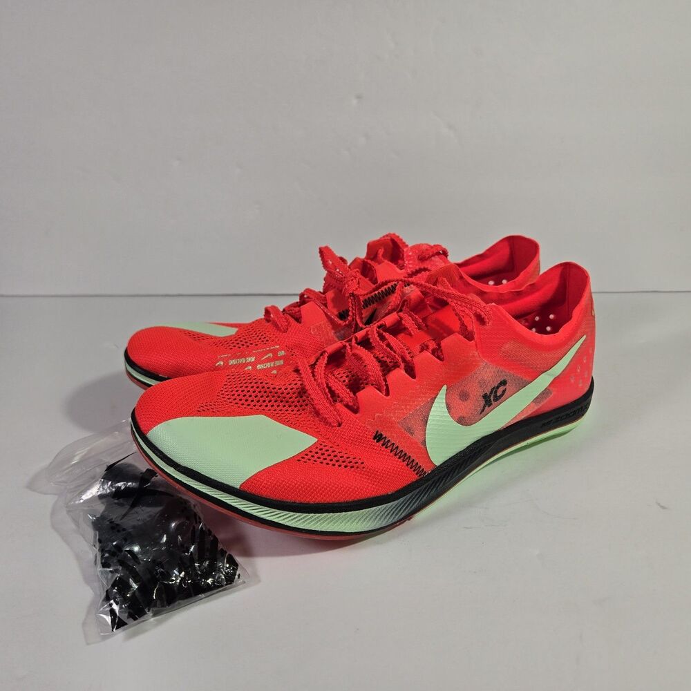 Nike ZoomX Dragonfly Orange Cross Country Spikes Mens Size 9.5 NBY DX7992-600